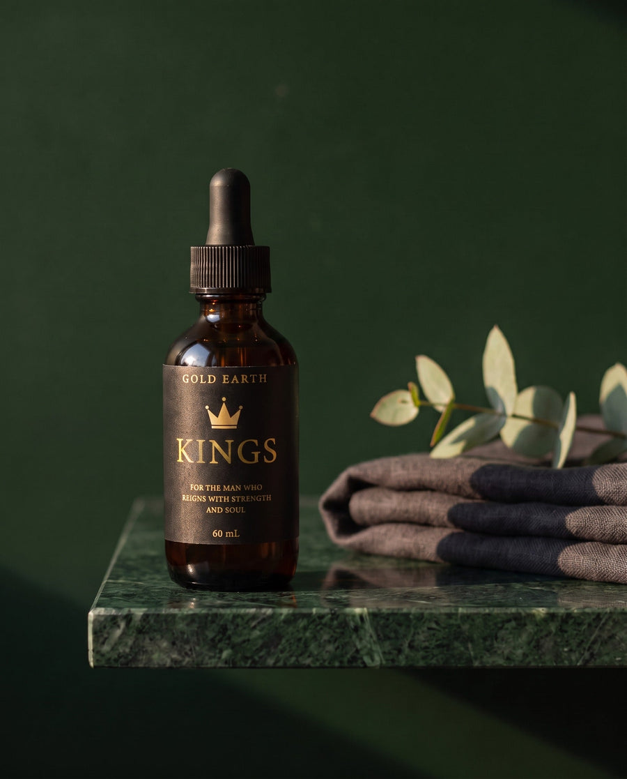 Gold Earth Kings: More Than a Beard Oil | Men's Face, Beard & Scent Ritual