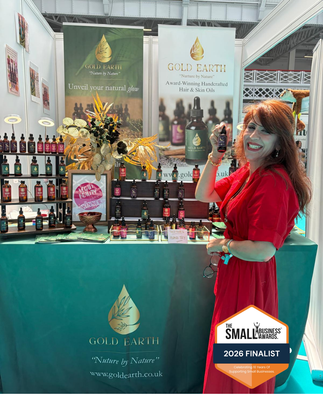 Gold Earth Named Finalist in The Small Business Awards 2026