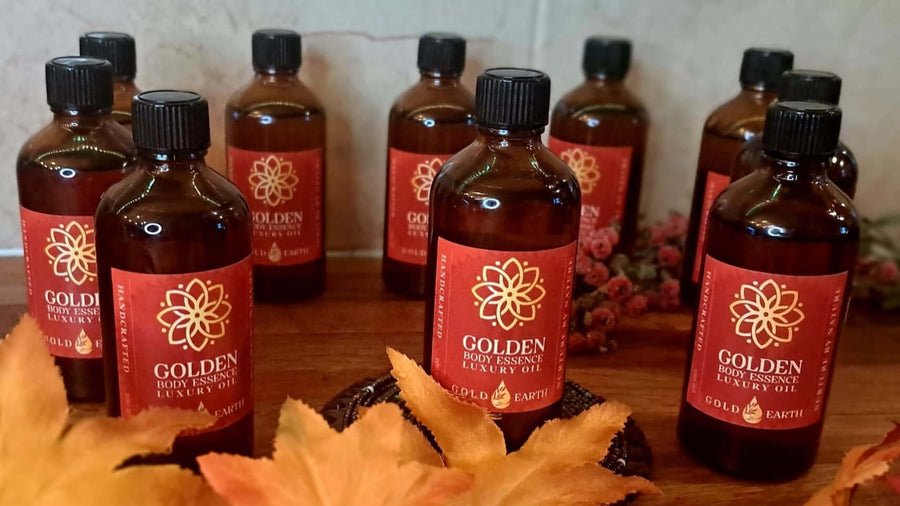 Glowing Skin with Golden Body Essence