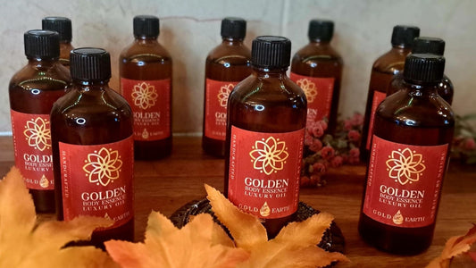 Glowing Skin with Golden Body Essence