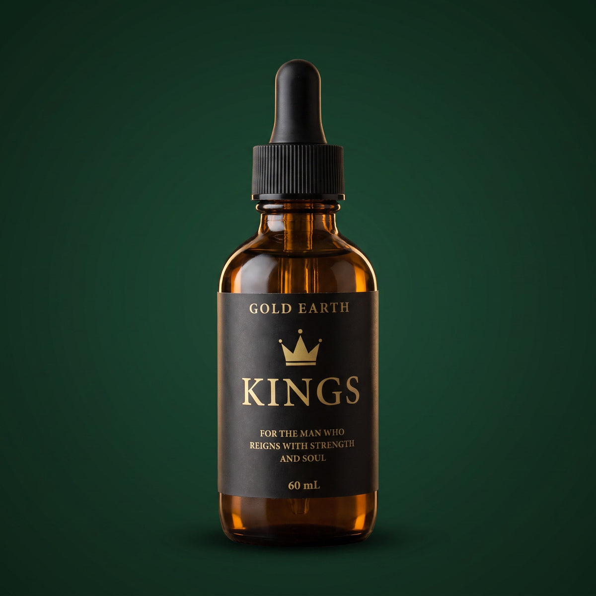 Gold Earth Kings beard and face oil for men