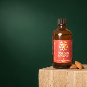 Golden Body Essence leaving skin soft and radiant
